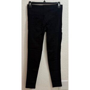 Solid Black Leggings Size Large
